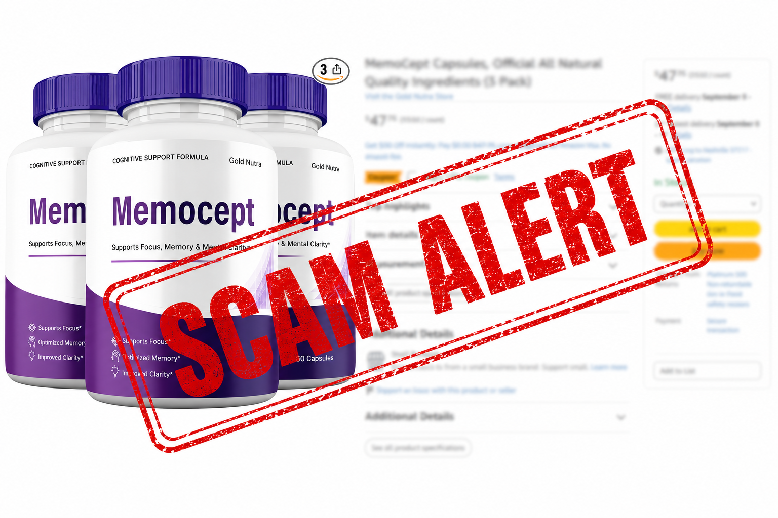 Memocept scam alert investigation